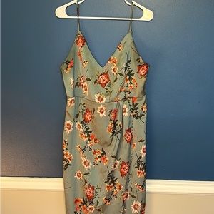 Satin slip dress
